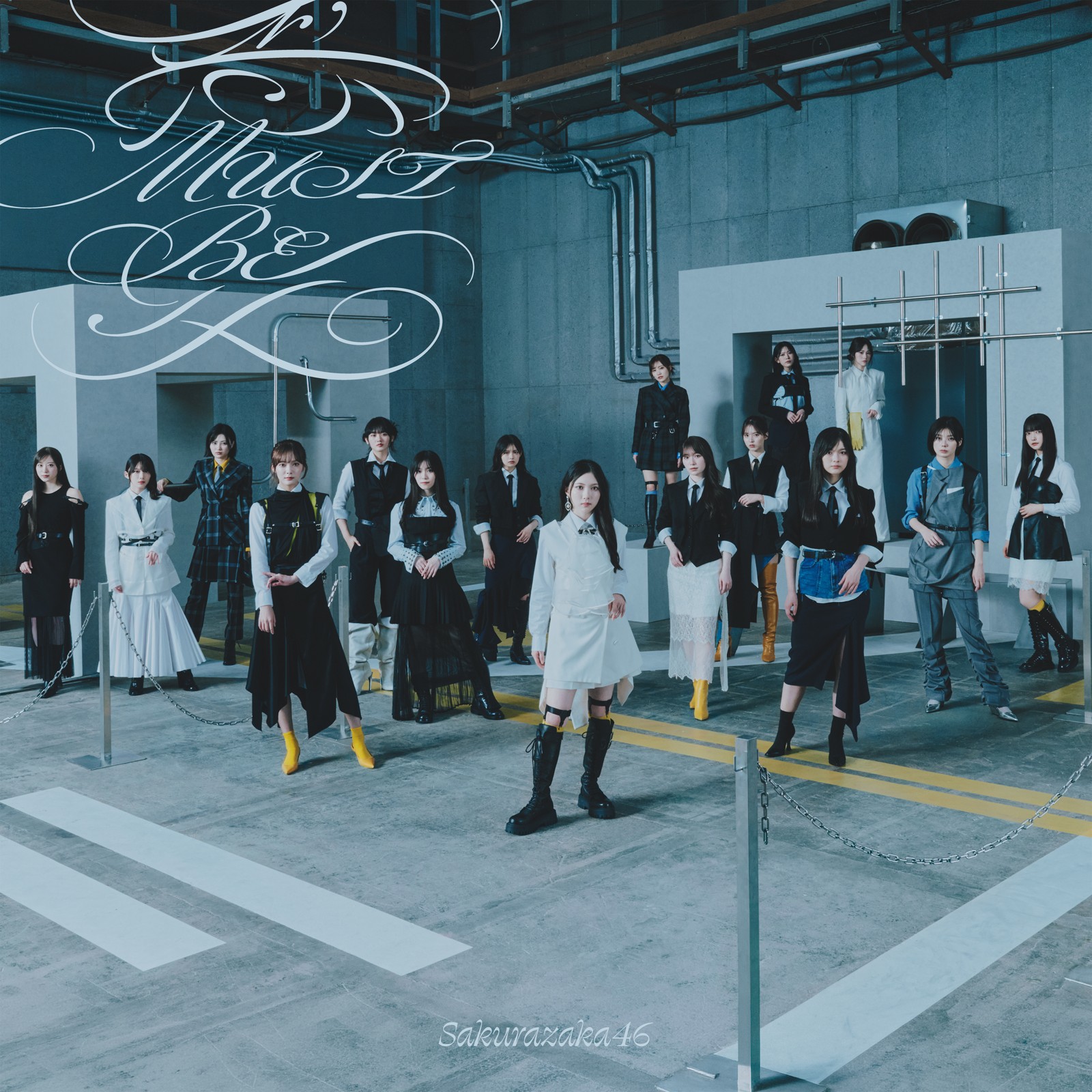 櫻坂46「愛MUST BE」先行配信用公式ジャケット